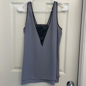 Express grey tank top